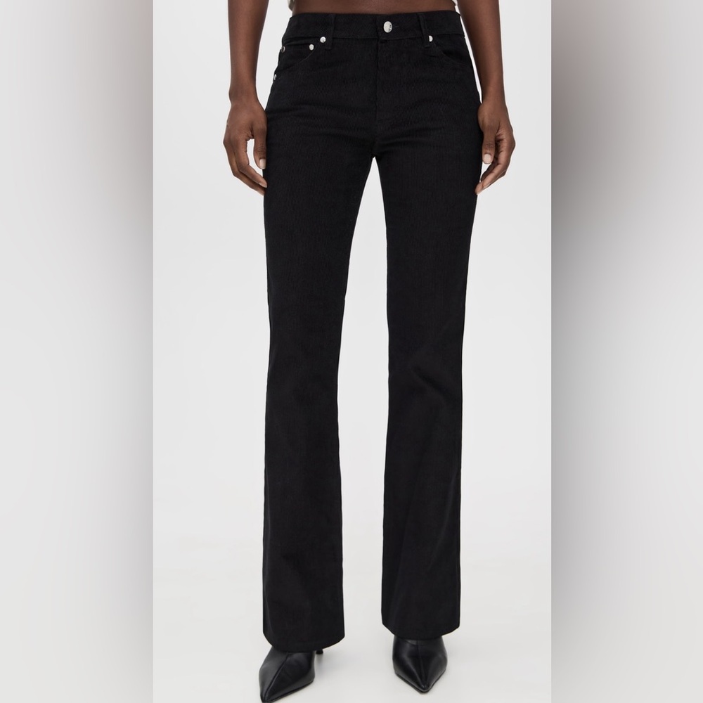 EB Denim “Maria” Boot Cut Mid Rise Black size 25